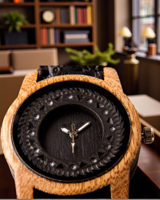 Reloj de Madera Colección Barro Para Parejas