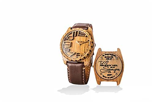 Relojes Regalos Bodas Aniversarios Corporativos Relojes de Madera Únicos