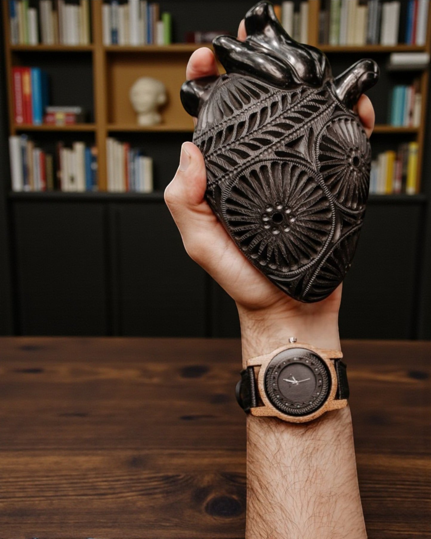 Reloj de Madera Colección Barro Para Parejas