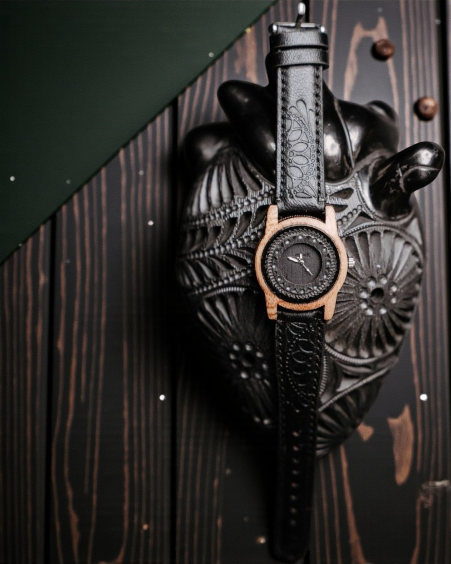 Reloj de Madera Colección Barro Para Parejas