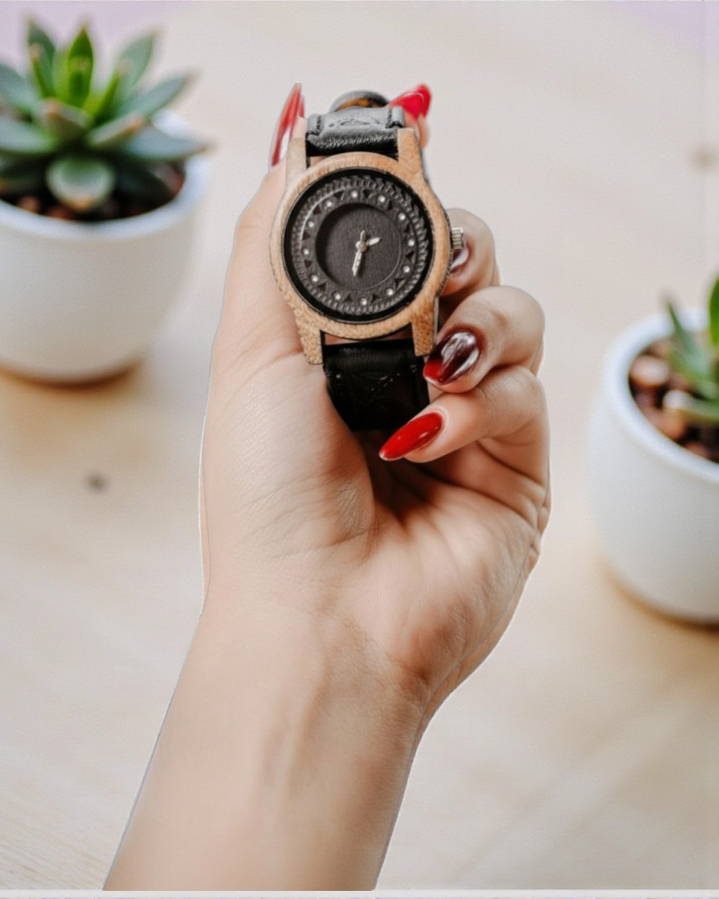 Reloj de Madera Colección Barro Para Parejas