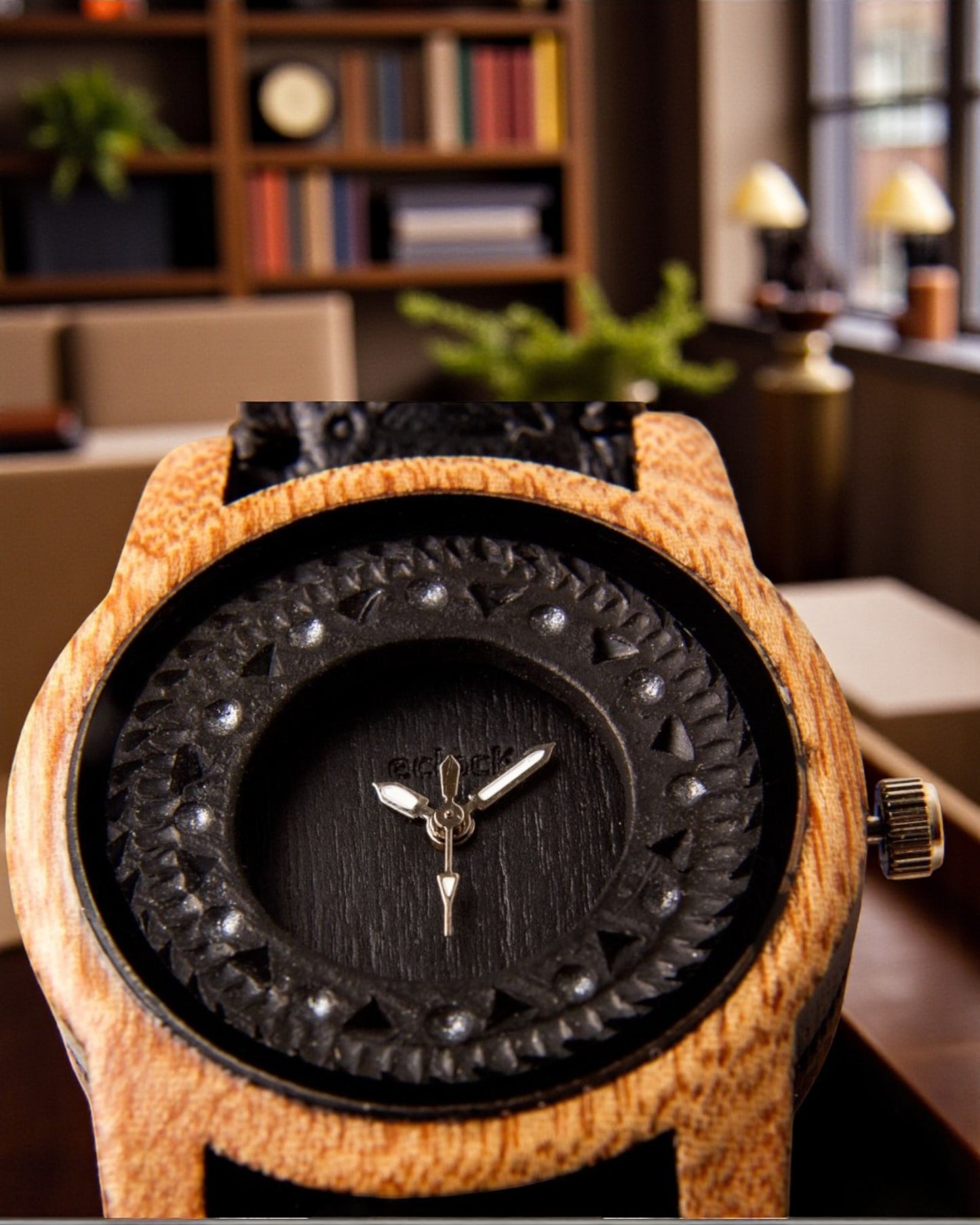 Reloj de Madera Colección Barro Para Parejas